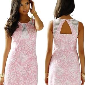 Lilly Pulitzer Kaylee Hubba Bubba Size 4 Sheath Dress Sleeveless Resort Wear